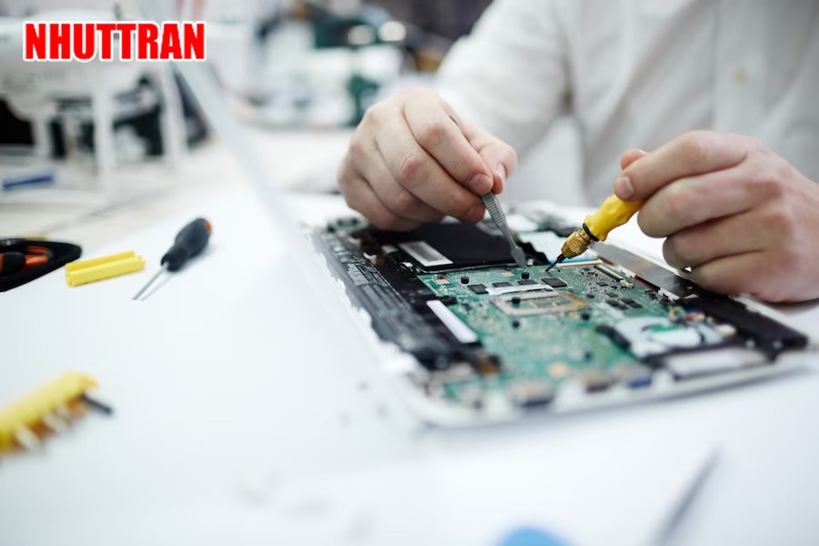 Máy được test toàn diện trước khi bàn giao cho khách hàng