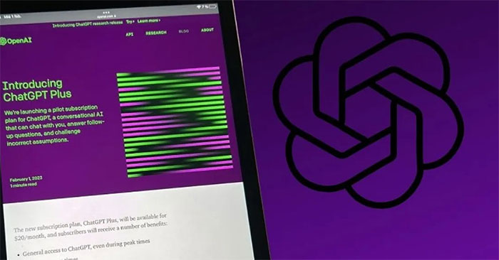 ChatGPT ra bản thu phí giá 20 USD/tháng, nhiều tính năng tiên tiến hơn