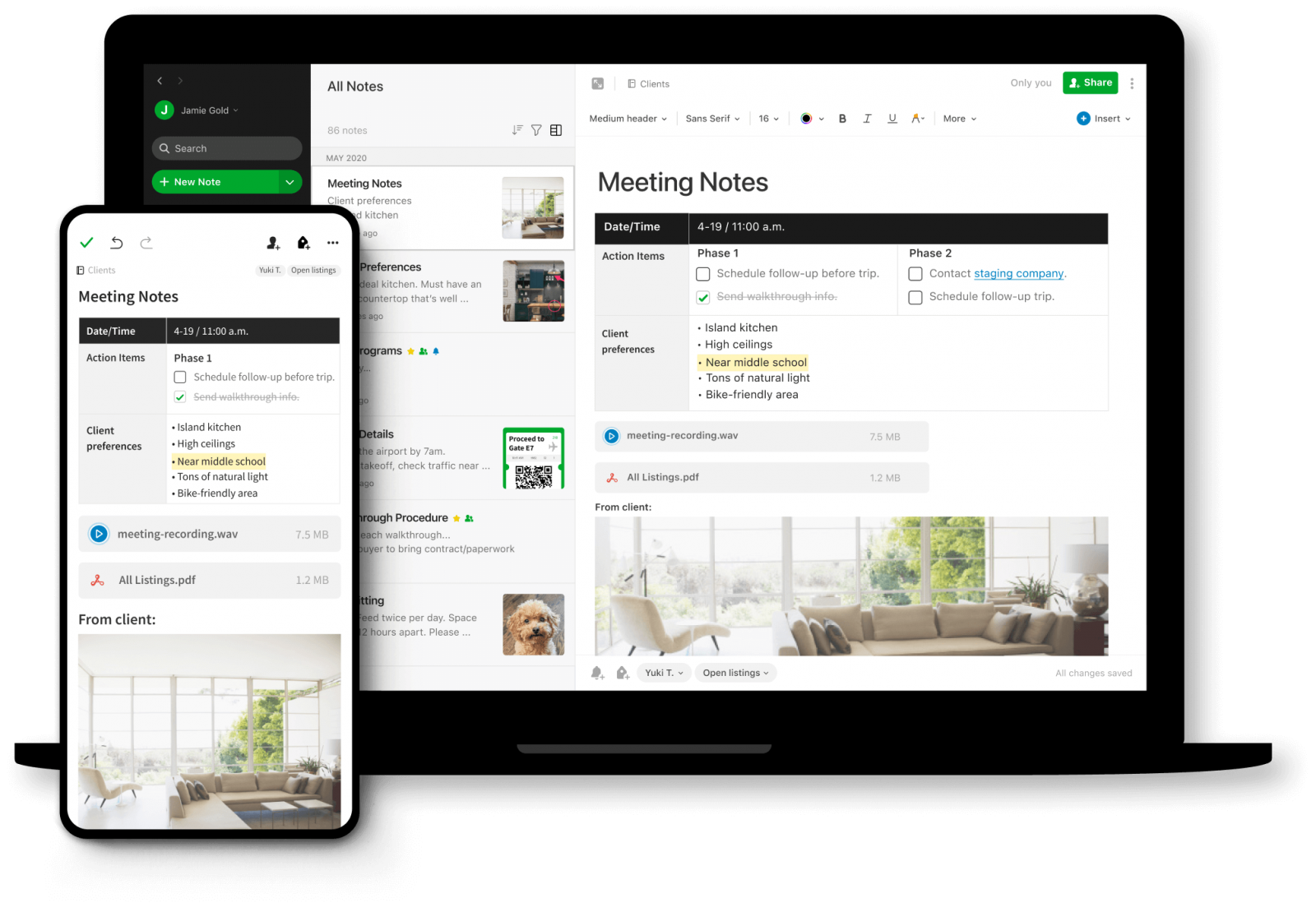 Ứng dụng ghi chú trên máy tính: Evernote