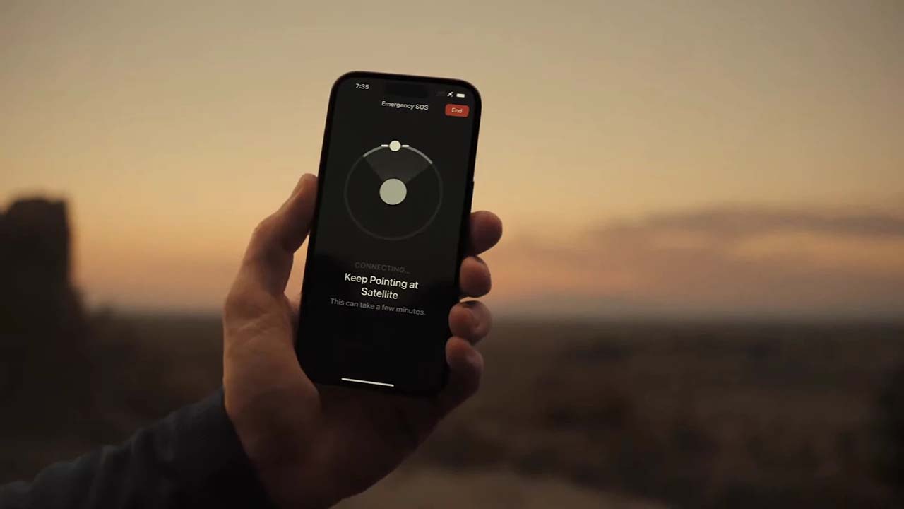 Cách kết nối vệ tinh trong iPhone hoạt động