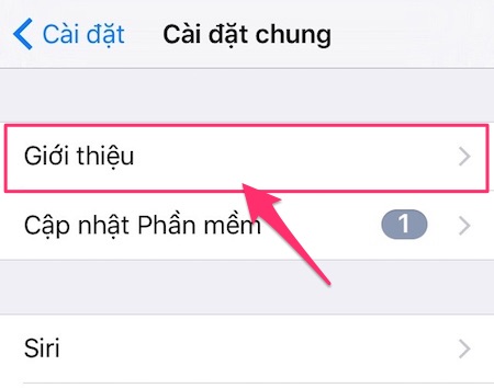 Bước 3: Vào Giới thiệu Bước 3: Vào Giới thiệu