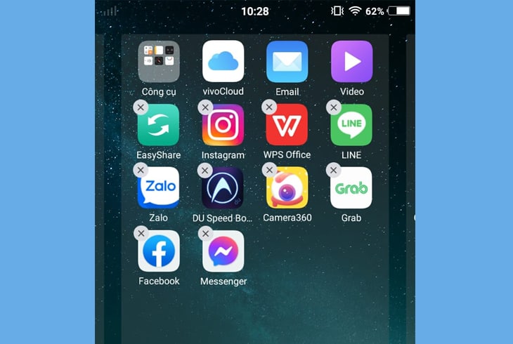 Gỡ bỏ ứng dụng Messenger