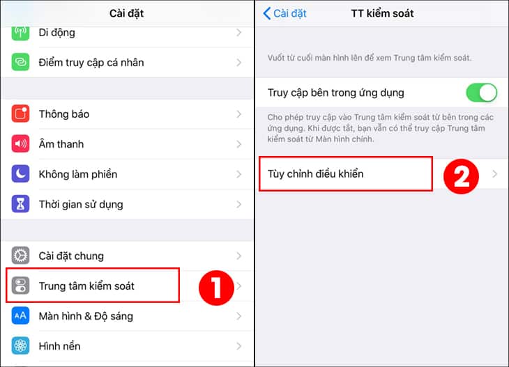 Cách quay video màn hình iPhone Cách quay video màn hình iPhone