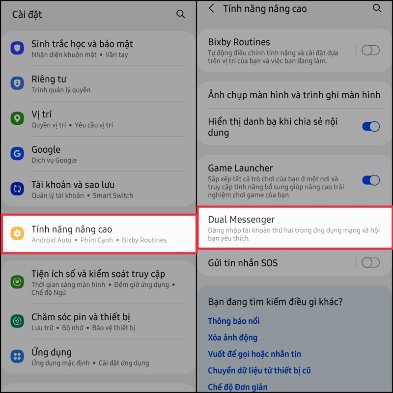 Nhân bản ứng dụng để sử dụng được nhiều tài khoản hơn Nhân bản ứng dụng để sử dụng được nhiều tài khoản hơn