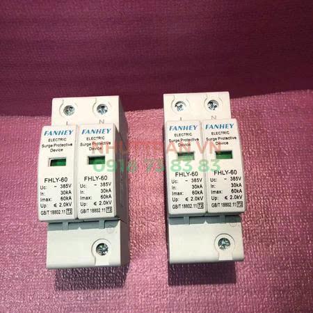 Chống sét AC FANHEY 60kA 2P