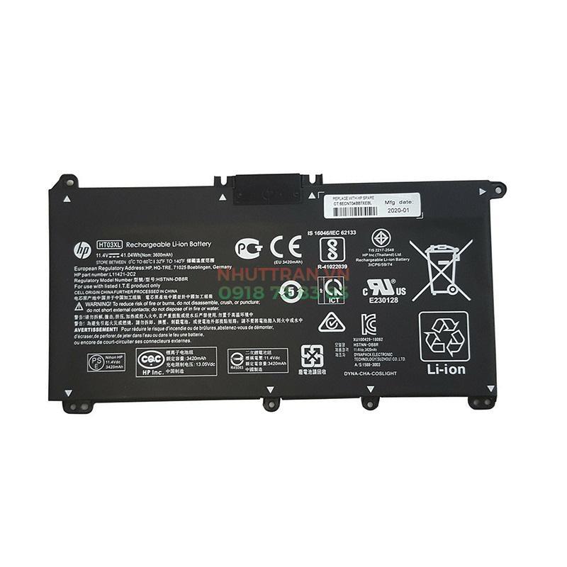 Pin HP Pavilion 240 245 250 255 G7 348 G5 mã HT03XL 41.9Wh  Zin