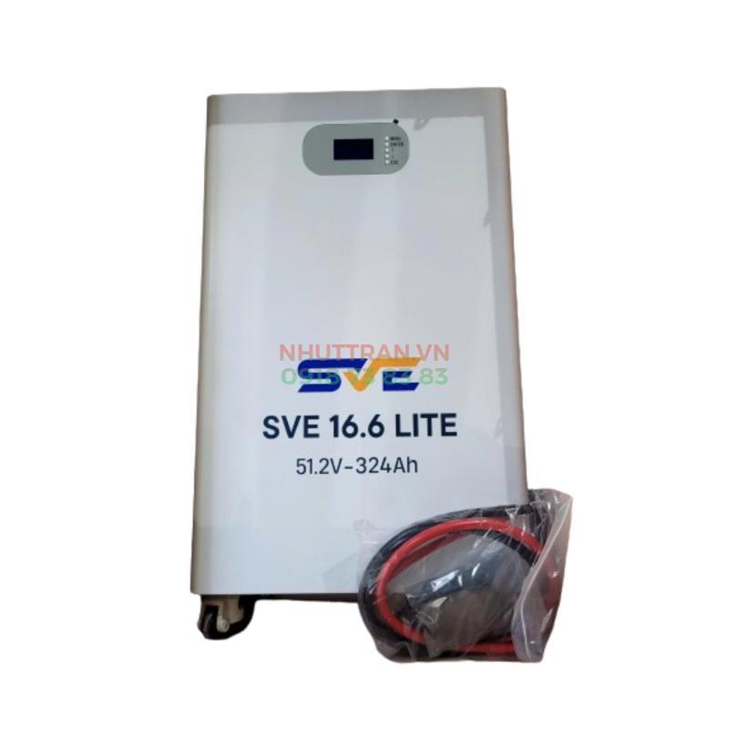 Pin Lithium SVE LITE 16.6kWh 51.2V / 324Ah