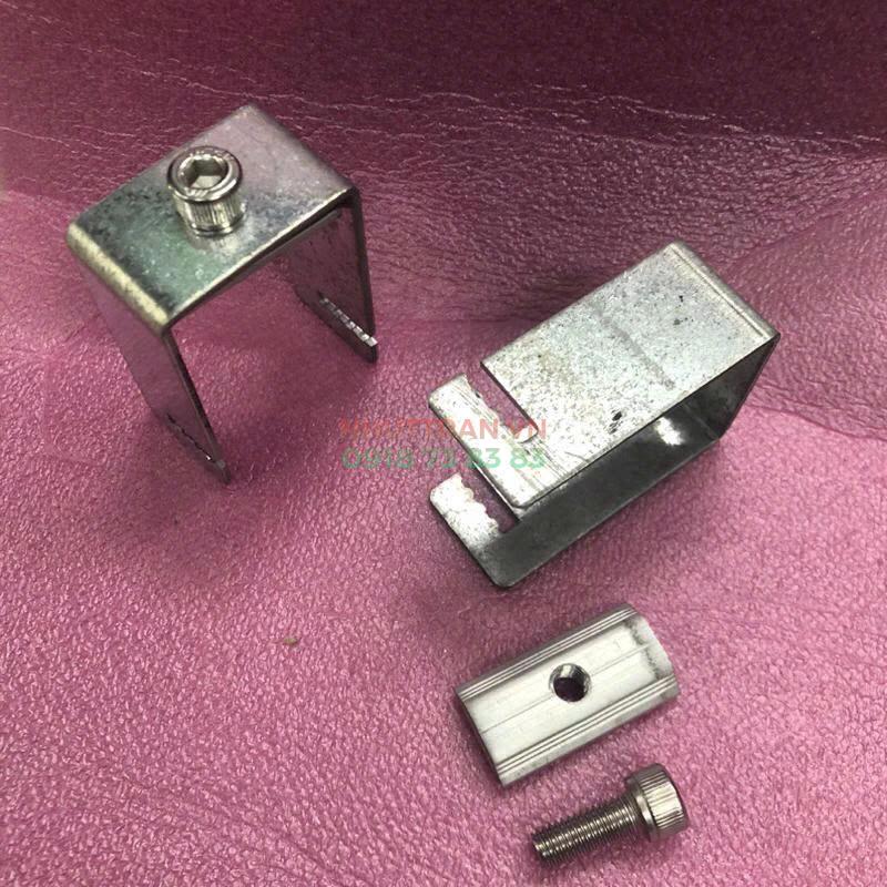 Kẹp U dưới Tấm pin Năng Lượng Mặt Trời U44 loại kẽm Kẹp U dưới Tấm pin Năng Lượng Mặt Trời U44 loại kẽm