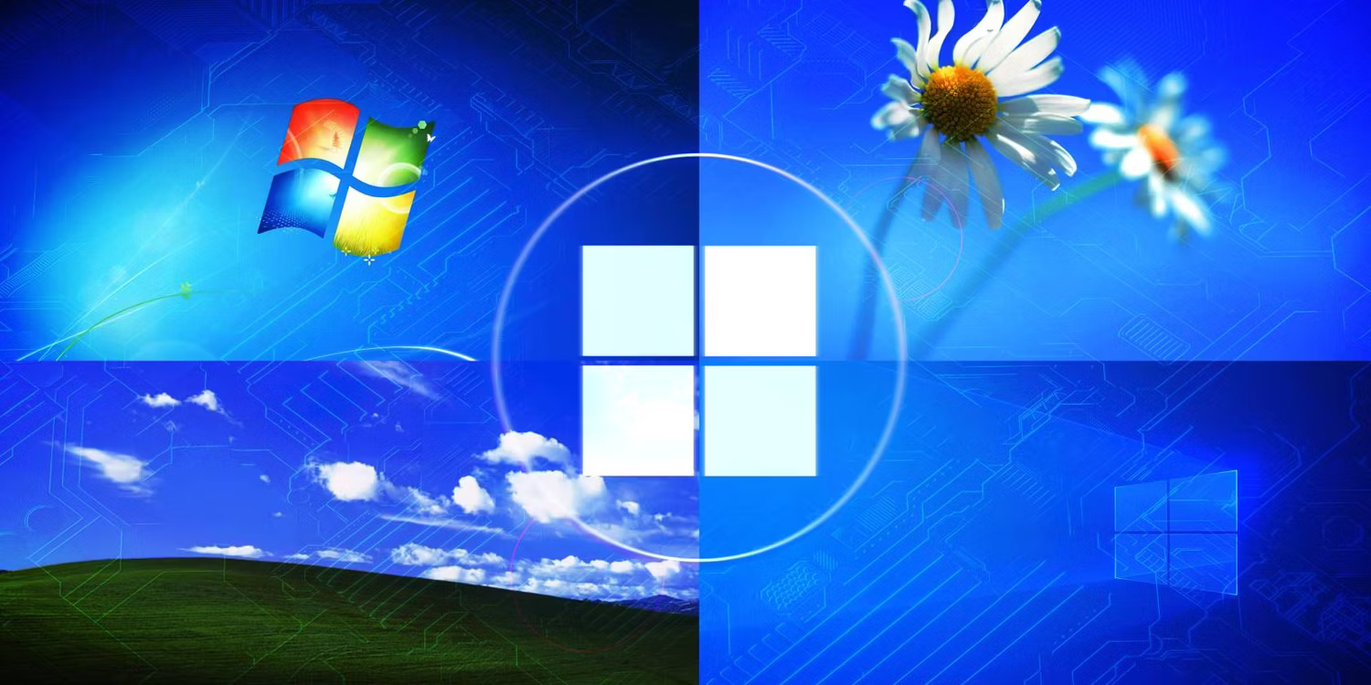 Sự phát triển của hệ điều hành Windows từ Windows XP lên Windows 10