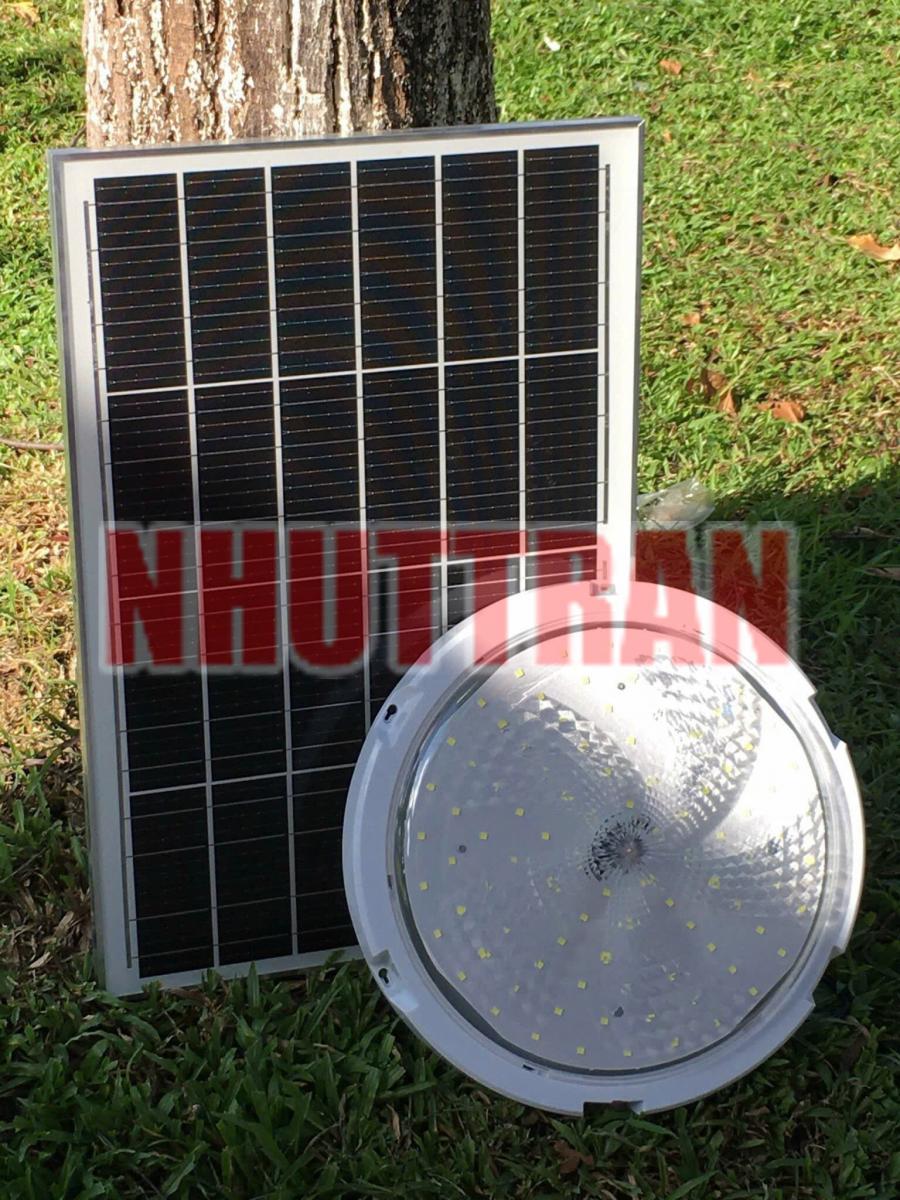 Đèn Ốp trần năng lượng mặt trời NLX4267 Chip Led 5054 tấm solar Mono hiệu suất cao size 42mm 2