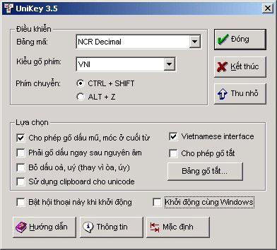 Phần mềm tiên phong của ngành công nghệ Việt Unikey Phần mềm tiên phong của ngành công nghệ Việt Unikey