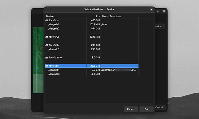 Select Device