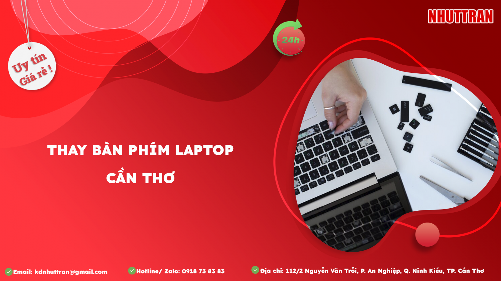 Thay bàn phím Laptop Cần Thơ tại Nhuttran Thay bàn phím Laptop Cần Thơ tại Nhuttran