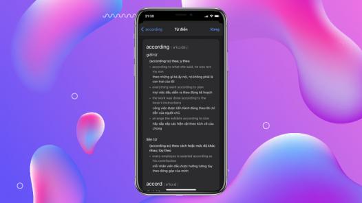 Hướng dẫn cách bật từ điển Tiếng Việt trên iPhone cực hay không phải ai cũng biết