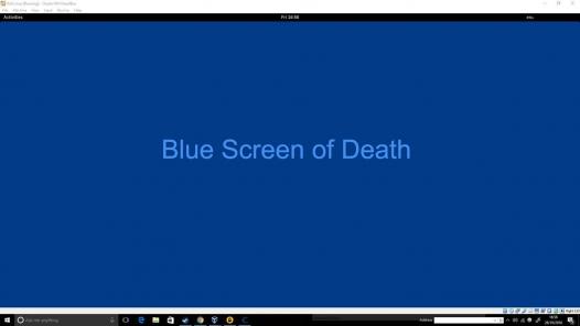Màn hình xanh Blue Screen of Death xuất hiện trên Linux