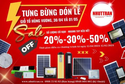 SIÊU SALE MỪNG ĐẠI LỄ
