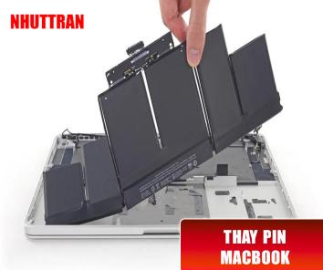 Thay pin MacBook Cần Thơ chính hãng, bảo hành chu đáo