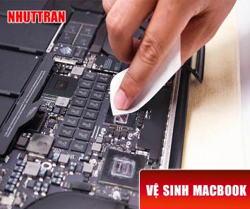 Vệ sinh MacBook chuyên sâu, thời gian lấy nhanh chóng