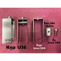 Kẹp U dưới Tấm pin Năng Lượng Mặt Trời U36 loại Inox 304