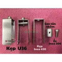 Kẹp U dưới Tấm pin Năng Lượng Mặt Trời U36 loại Inox 430