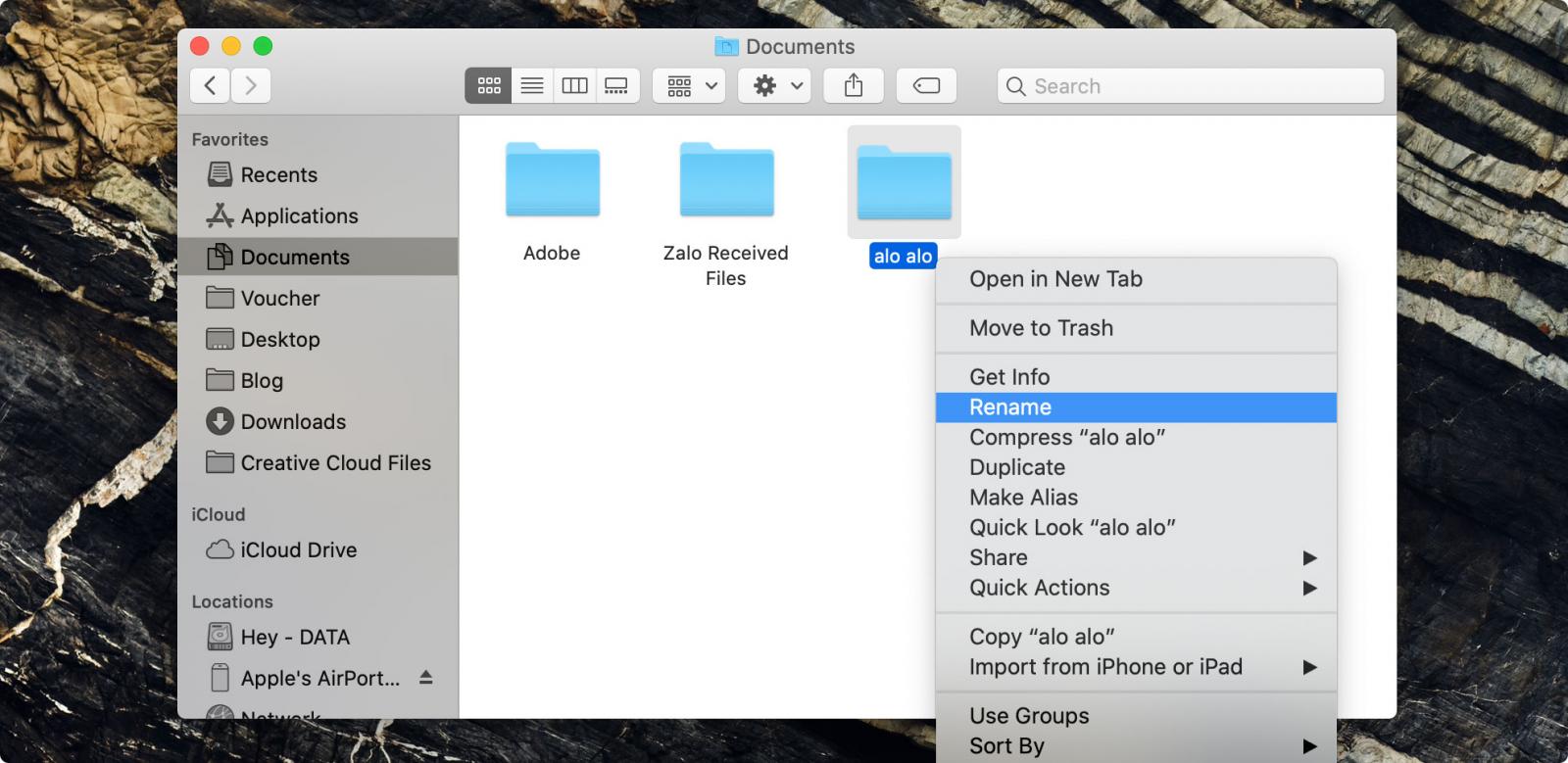 Sửa chữa MacBook tại Cần Thơ - Công cụ tìm kiếm Finder