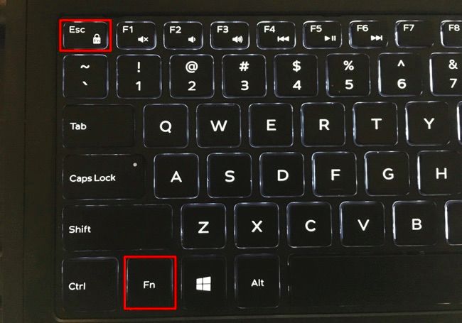 Thiết lập chế độ bật/tắt phím chức năng Fn