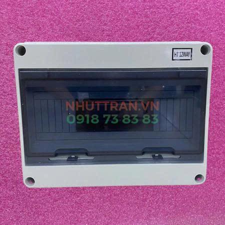 Tủ Điện Nhựa ABS Chống Nước 12 Way / 12 Tép – Giải Pháp Bảo Vệ Điện An Toàn & Bền Bỉ