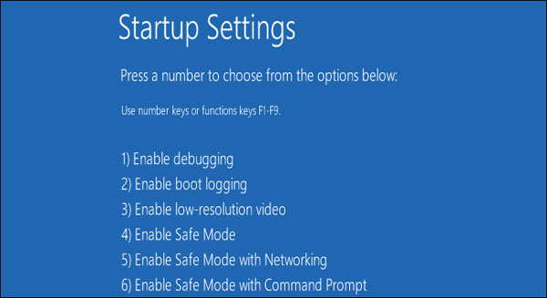 Chế độ Safe Mode trên Windows 8